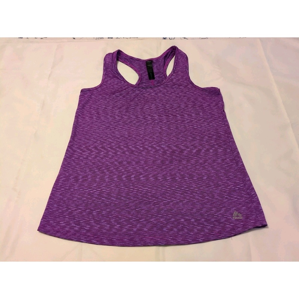 RBX Purple Blue and Black Racer Back Athletic Top Size Medium